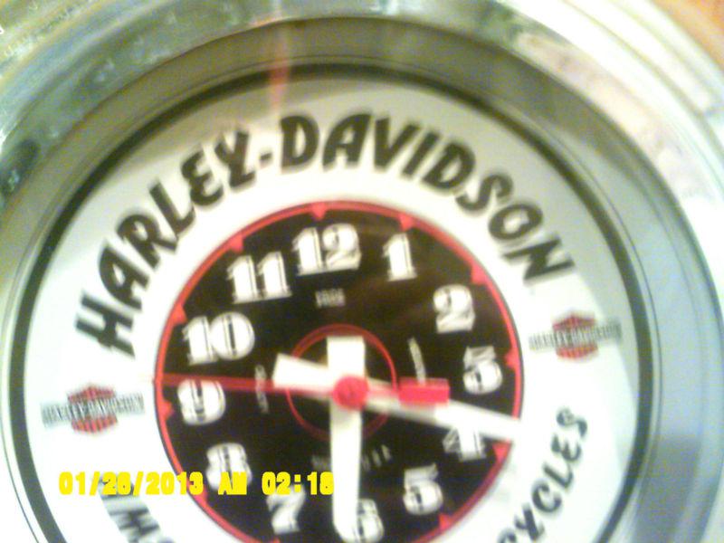 HARLEY DAVIDSON FACTORY DEALER WALLCLOCK, US $300.00, image 3