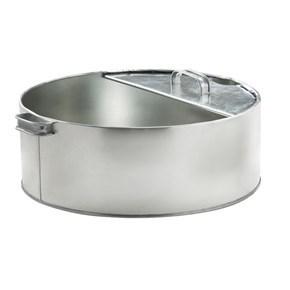 Plews 75-750 galvanized radiator drain pan, 6 gallon