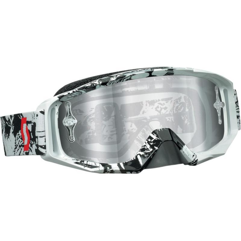 Purchase Scott USA Tyrant Goggles Tiger Black/White/Silver Chrome Lens