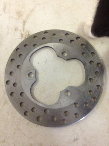 06-12 trx 450er trx450er 450 er trx450r rear brake disc rotor w/ flange hub