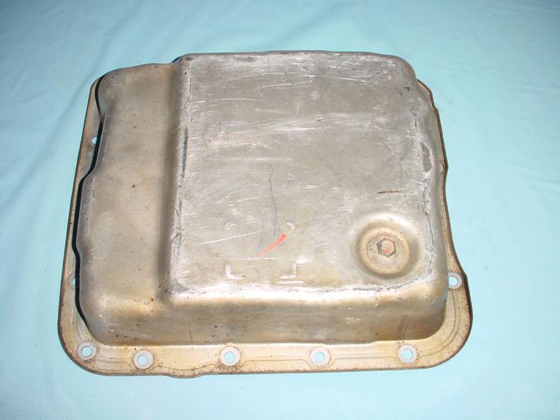 Purchase 4L60E GM Transmission Pan, LATE, w/ Drain KWIK SHIP in Black