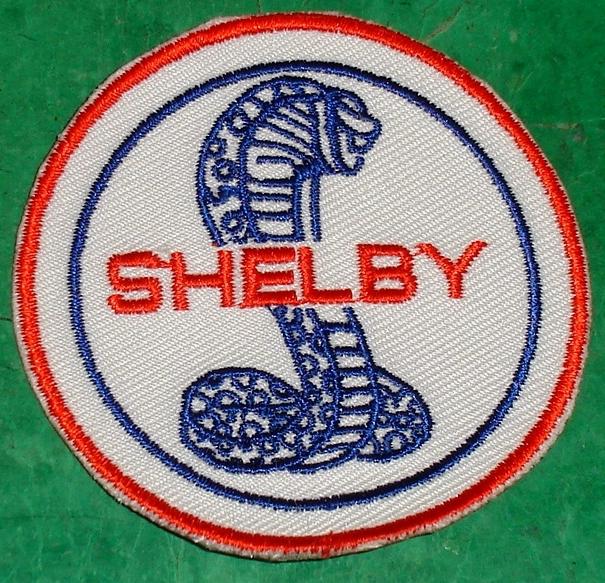 Shelby cobra   embroidered patch #2    new   