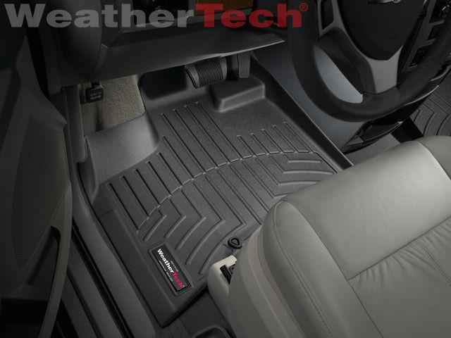 Weathertech® floor mats floorliner - volkswagen routan - 2009-2013 - black