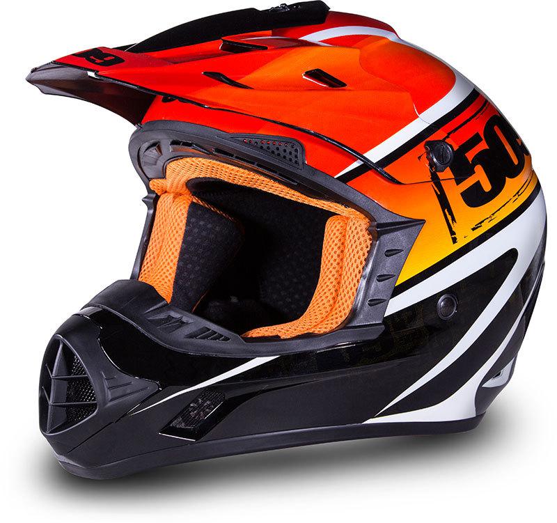 Purchase NEW 509 EVOLUTION SNOWMOBILE HELMETS ORANGE W/ BREATH BOX in