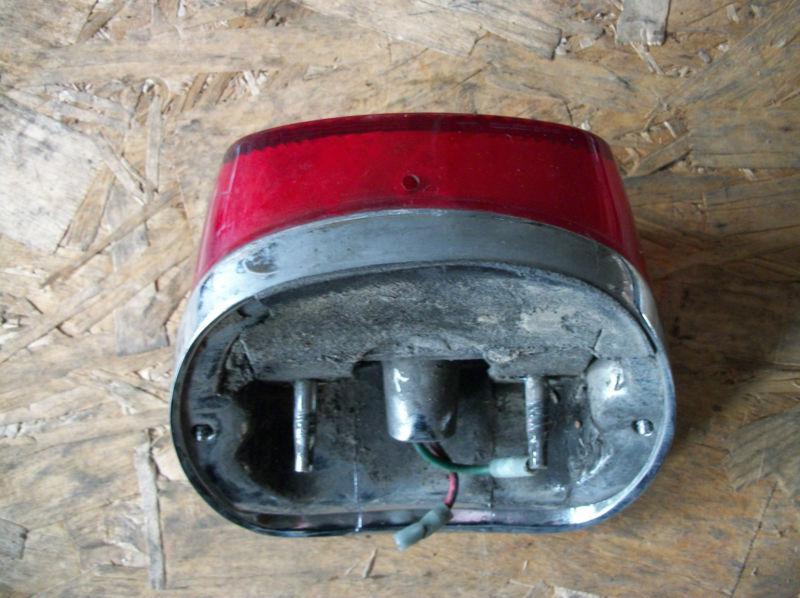 HARLEY DAVIDSON STANDARD RED TAILIGHT TAIL LIGHT FLH, US $15.50, image 5