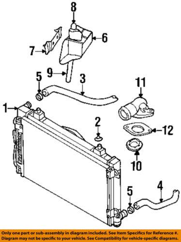 Mopar oem 4792239ab radiator-thermostat seal