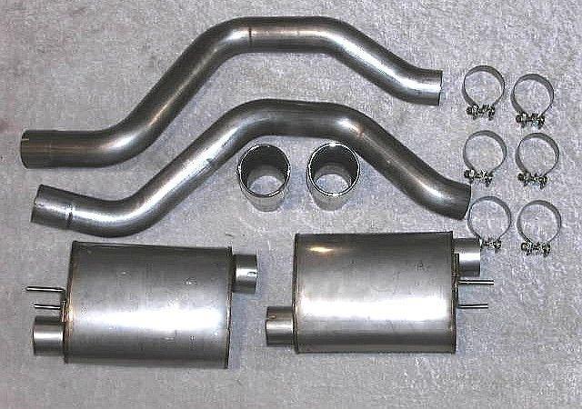 Stainless works z06cb 3" axle back exhaust 06+ z06