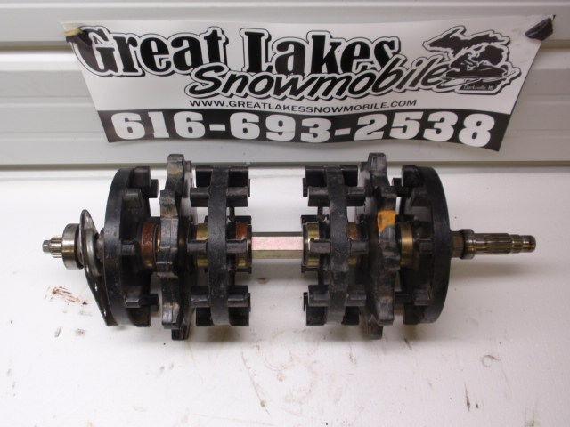 2008 yamaha fx nytro snowmobile track driveshaft cog assembly rtx xtx se