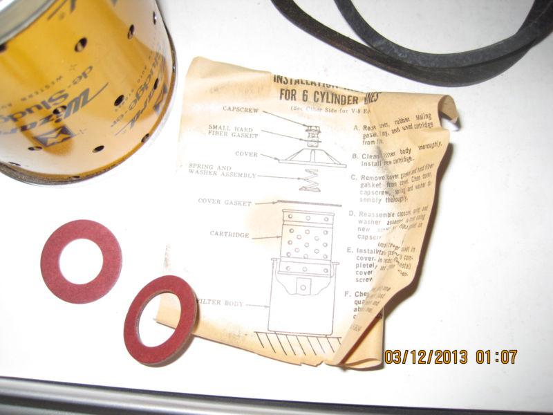 1956-1961-1962-1963-1964-1965-1966-1968 Plymouth 6&318 Western Auto Oil Filter, US $9.99, image 4