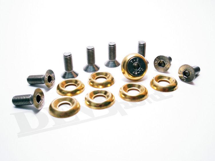 Buy Engine Bay GOLD Bolt/Washer/Bumper/Fender Dress Up Kit (0206 RSX