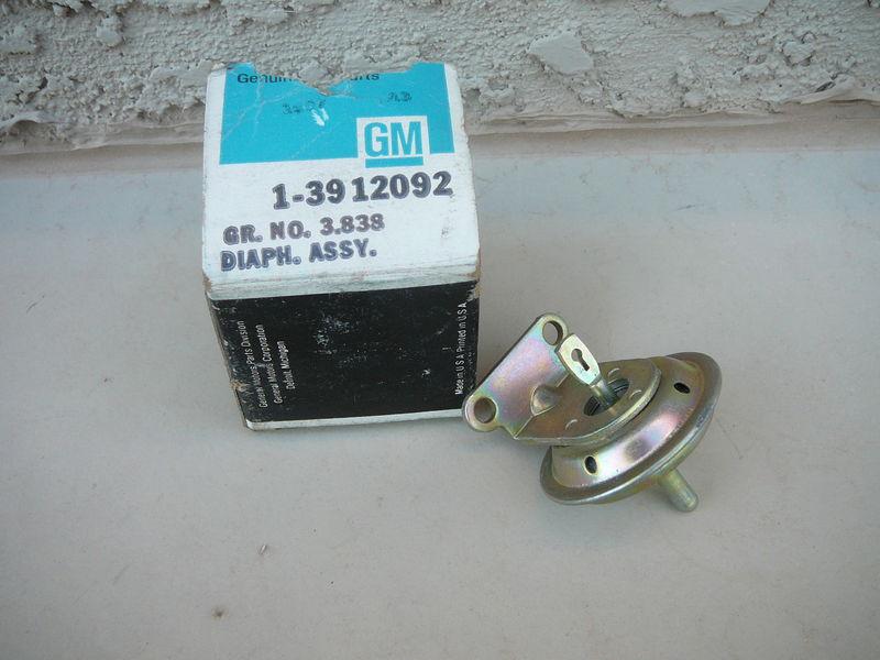 1970 chevelle ss454 gm nos holley diaphragm choke pull off