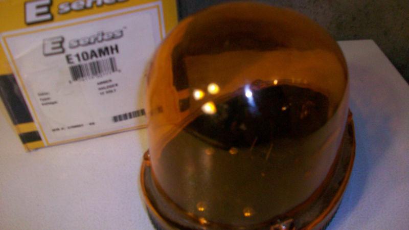 Amber emergency light lens and base e series e 10 amh
