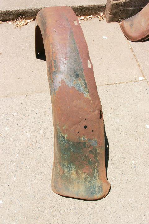 1930 PLYMOUTH SEDAN DRIVERS-SIDE REAR FENDER, US $125.00, image 3