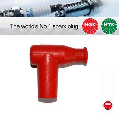 Ngk spark plug cap tb05em tbo5em 14mm nut terminal red
