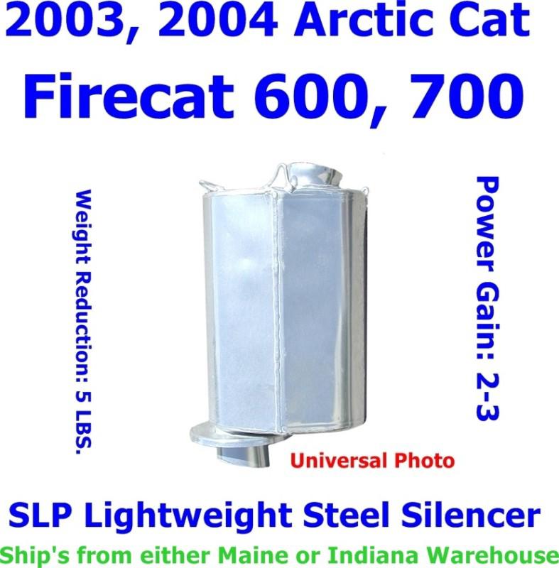 2003 2004 arctic cat firecat 600 700 slp silencer