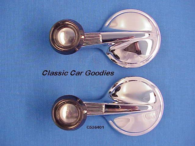1964 chevy wing window handles brand new pair!