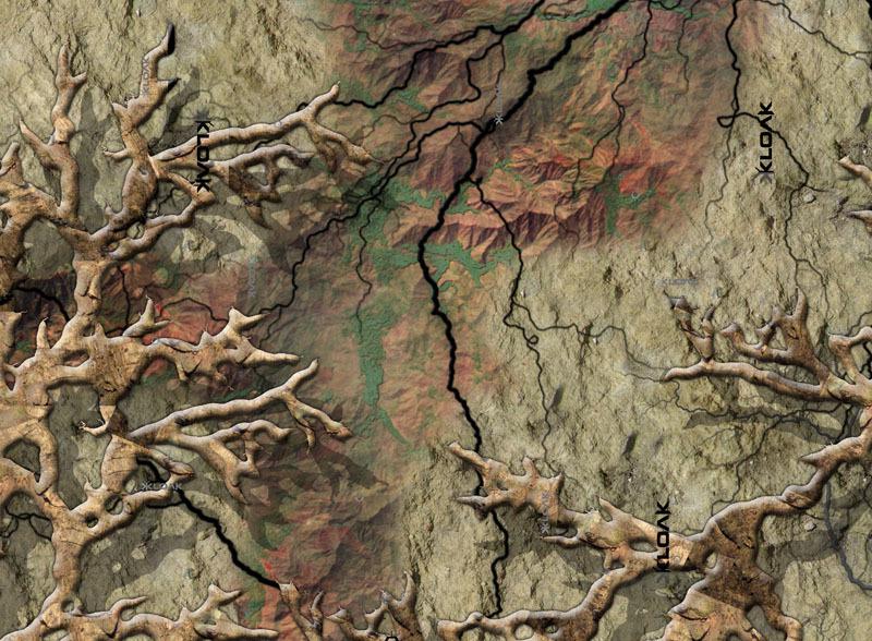 Cc-s4860 camoclad cast vinyl camo bulk 4' x 5' sheet - kloak konbat canyon