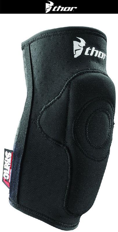 Thor static black elbow guards dirt bike motocross mx armor 2014