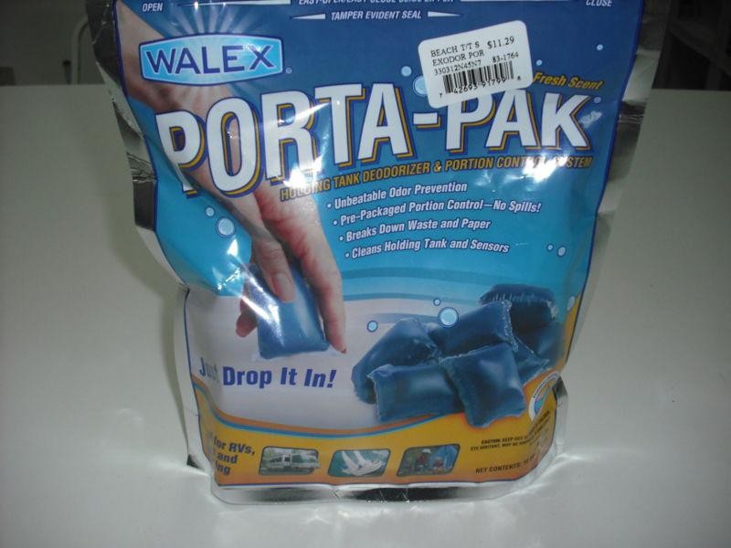 Rv - motorhome / porta-pak holding tank deodorizer - just drop in packs!