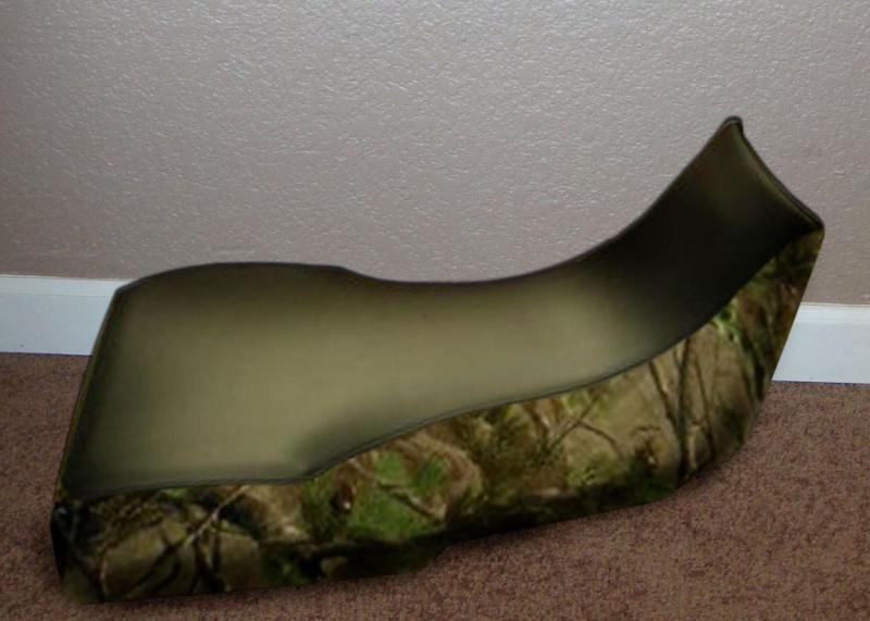 Yamaha grizzly black top camo sides motoghg seat cover  #ghg2316scptbk2316