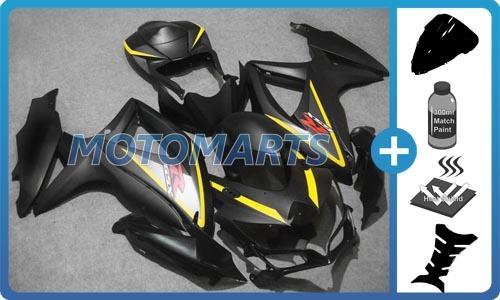 Bundle for suzuki gsxr 600 750 08 09 k8 injection body kit fairing windscreen aq