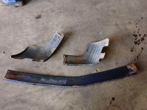 Mercedes benz w107 350sl 450sl 560sl lower valance panels straight orig gd cond