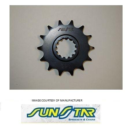 Sunstar 14t counter shaft steel sprocket kawasaki klx 125 suzuki dr-z 125 03-11