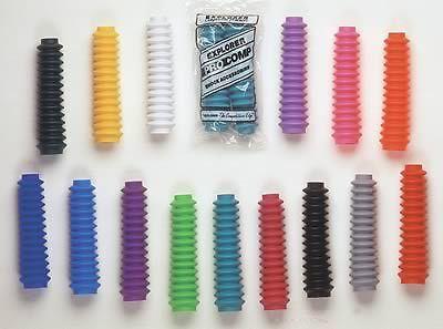 Pro comp suspension systems 12133 shocks stabilizer boots poly-vinyl clear pair