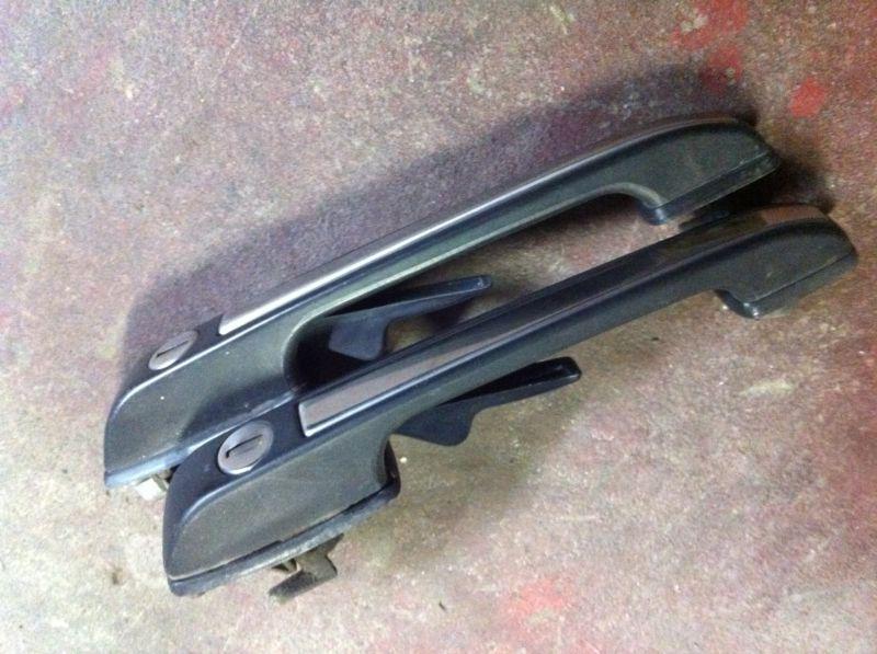 Vw 1987 mk2 16v scirocco outer outside  door handles 