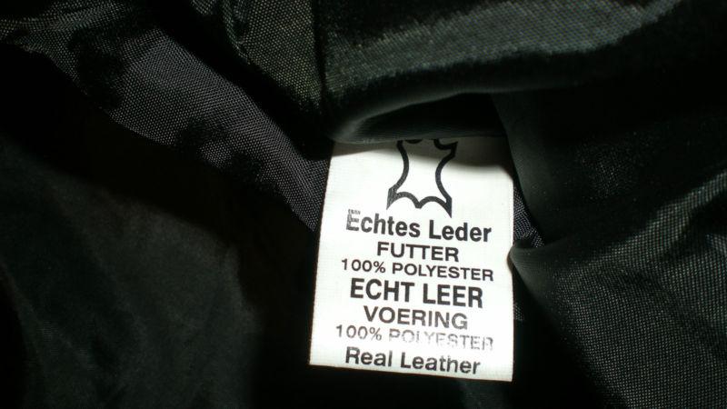 X ELEMENT By U.S.A. Leather Five Pocket Motorcycle Leather Pants EUC Size 10, US $24.95, image 4