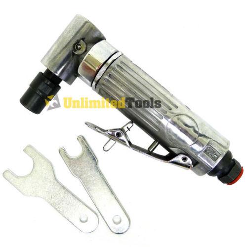 1/4" air die grinder cutting cleaning air tools w/ 2 wrench aluminum housing new