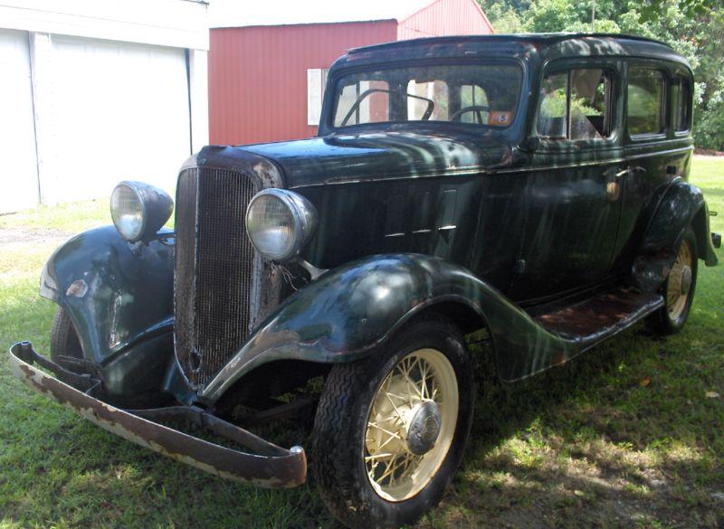 1933 CHEV. PARTS CAR ENGINE STUCK, US $5,500.00, image 5