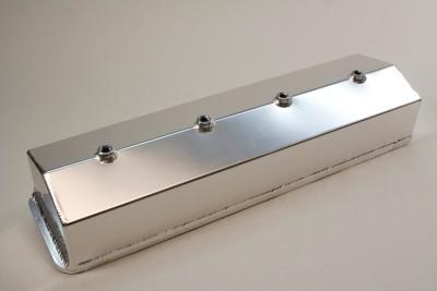 Small block chevy prw aluminum valve cover (silver) vc350-21