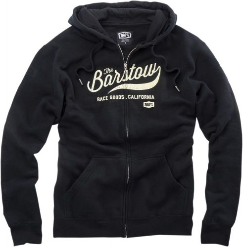 100% 36013-001-14 fleece zip barstow bk 2x