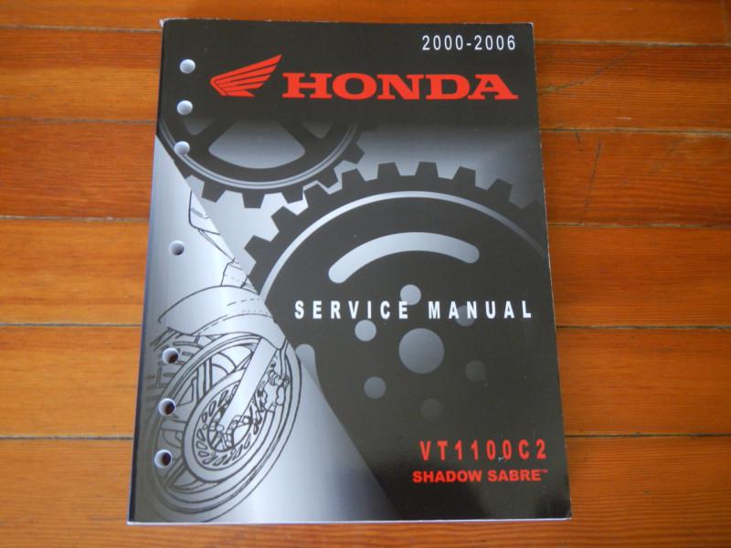 Honda 2000 - 2006 vt1100c2 shadow sabre original service repair manual