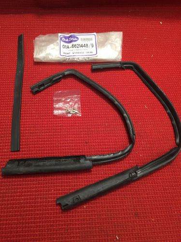 1940 ford convertible vent window rubber seals  (pair)