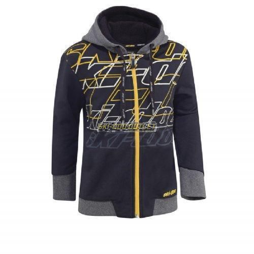 Ski-dooteen hoodie for girl - yellow