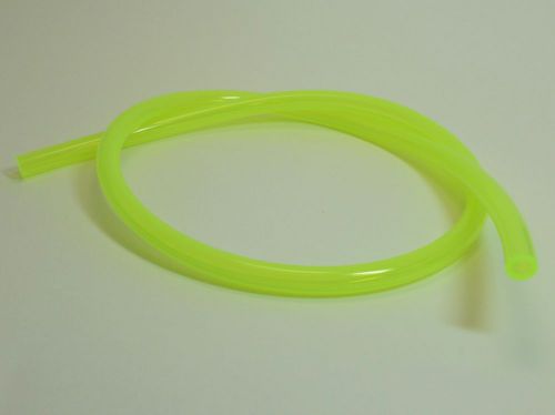 50' 1/4"id fast flow fuel line neon yellow cycle/atv/jetski/snowmobile/cart
