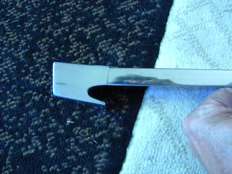 59 BUICK 4 DOOR ELECTRA DRIVE SIDE REAR DOOR BELTLINE MOULDING, US $75.00, image 2