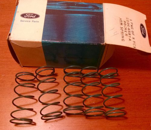 Five nos ford rocker arm springs 1960-63 144 &amp; 170 eng, c0de6587a