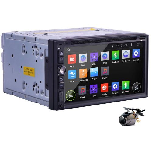 New android 4.4 2din gps 7" car dvd player 3g wifi radio ipod 1080p video+camera