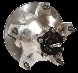 Winters wide 5 polished aluminum rear hub , ump, imca, amra, dirt late model