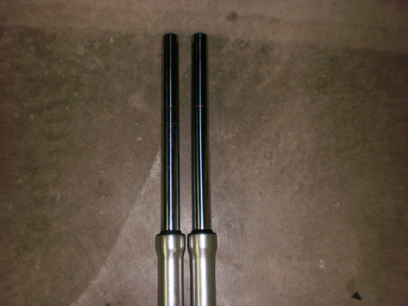 Buy 1993 Yamaha Virago 535 Front forks, suspension. One is bent. OEM in