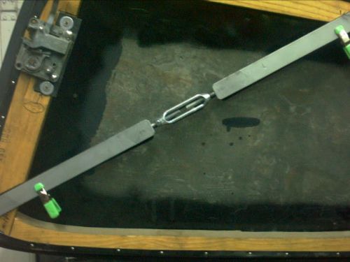 Mg ta, mg tc, mg td, mg tf adjustable door braces, pair--mgtc, mgtd, mgtf,