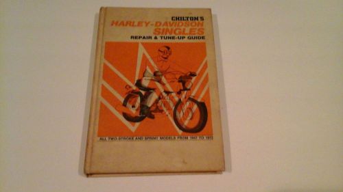 Chilton's harley - davidson singles repair &amp; tune - guide