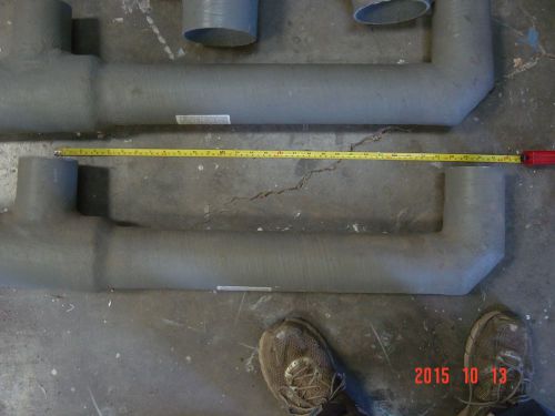 Exhaust  cross over discharge pipes (set of 2)