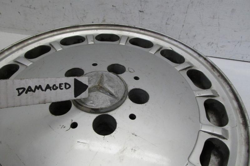 1986 MERCEDES BENZ 420SEL ALLOY ALUMINUM WHEEL RIM 15