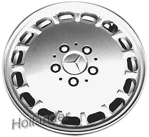 1986 MERCEDES BENZ 420SEL ALLOY ALUMINUM WHEEL RIM 15