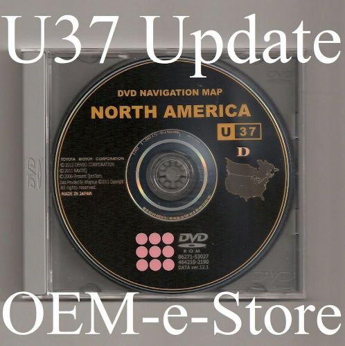 2007 2008 2009 lexus gs350 gs430 gs450h gs460 navigation dvd map u37 u.s canada