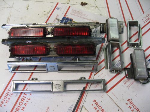 1974 cadillac fleetwood eldorado conv. tail and back-up lights complete
